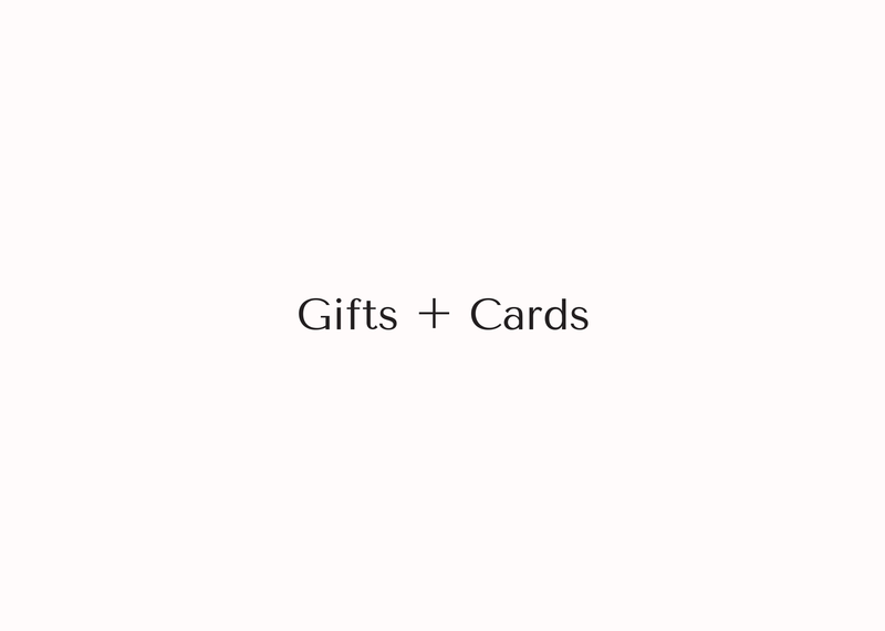 Gifts + Cards