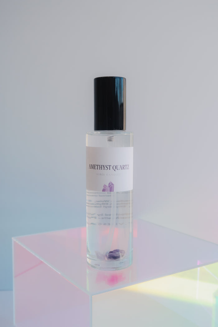 Room Spray - Amethyst Quartz - Transformation + Protection + Intuition