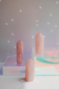 Crystal Tower - Rose Quartz