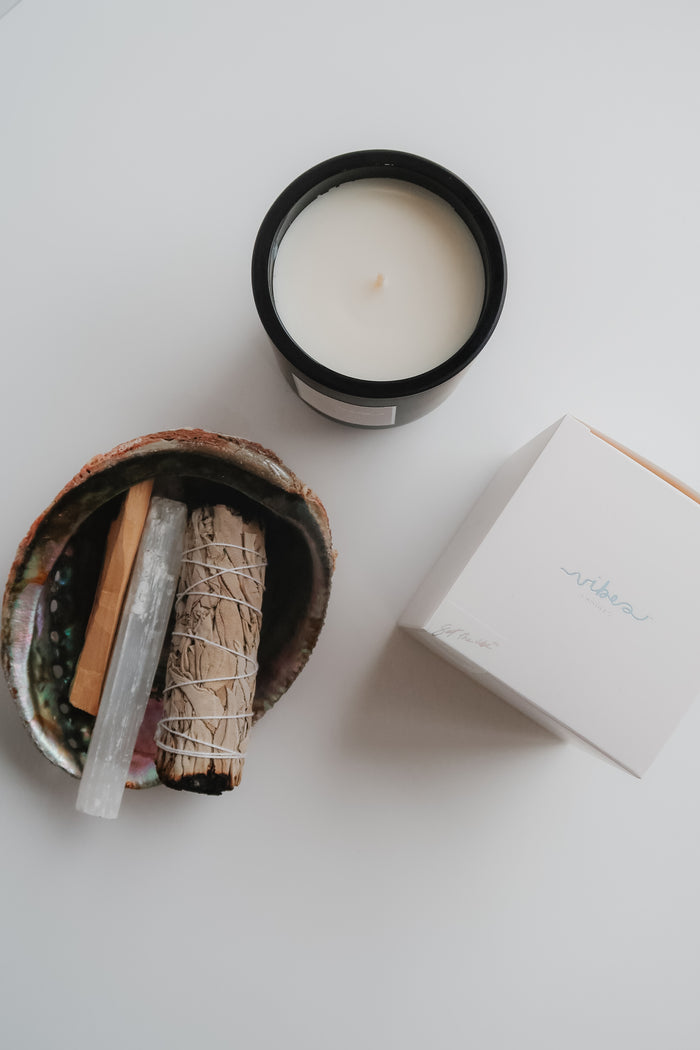 10oz Candle - Palo Santo + Sage