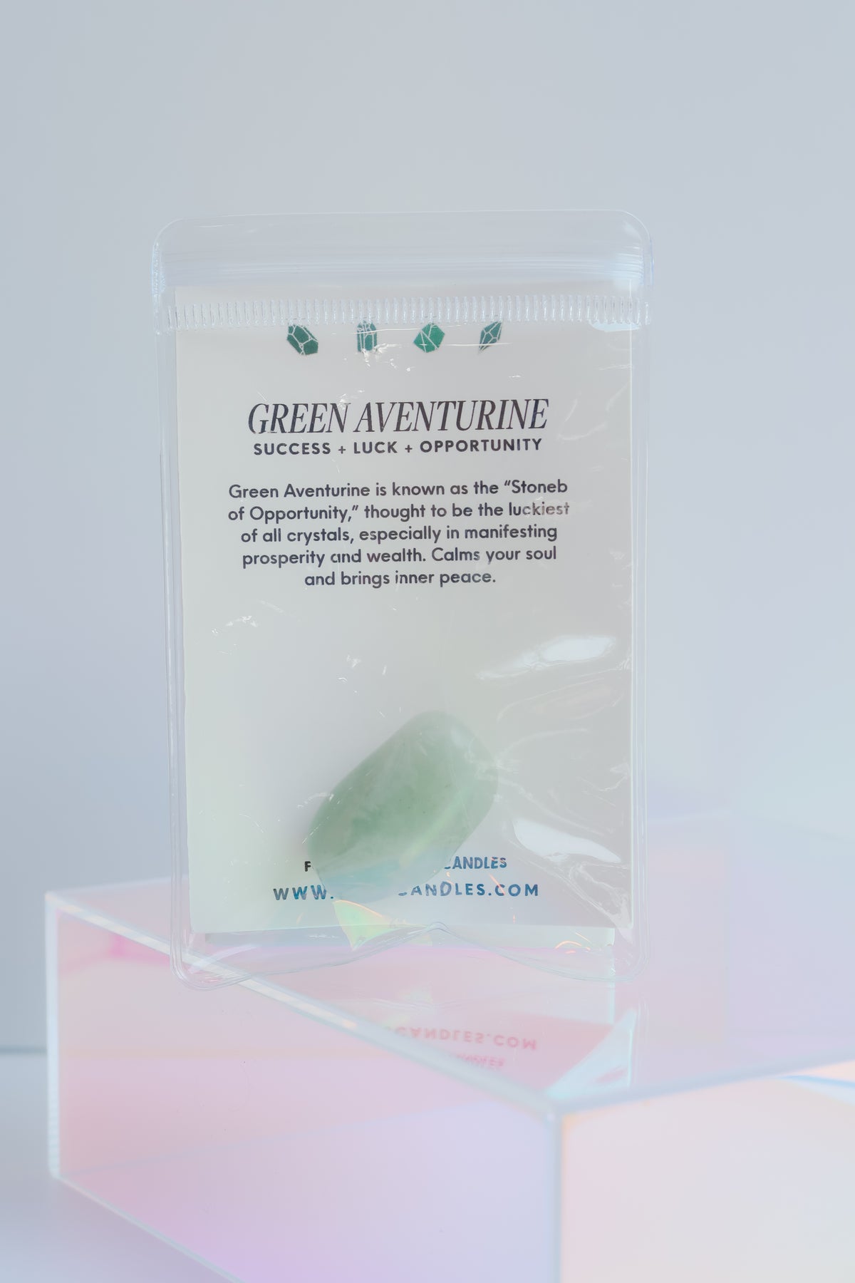 Polished Crystal - Green Aventurine