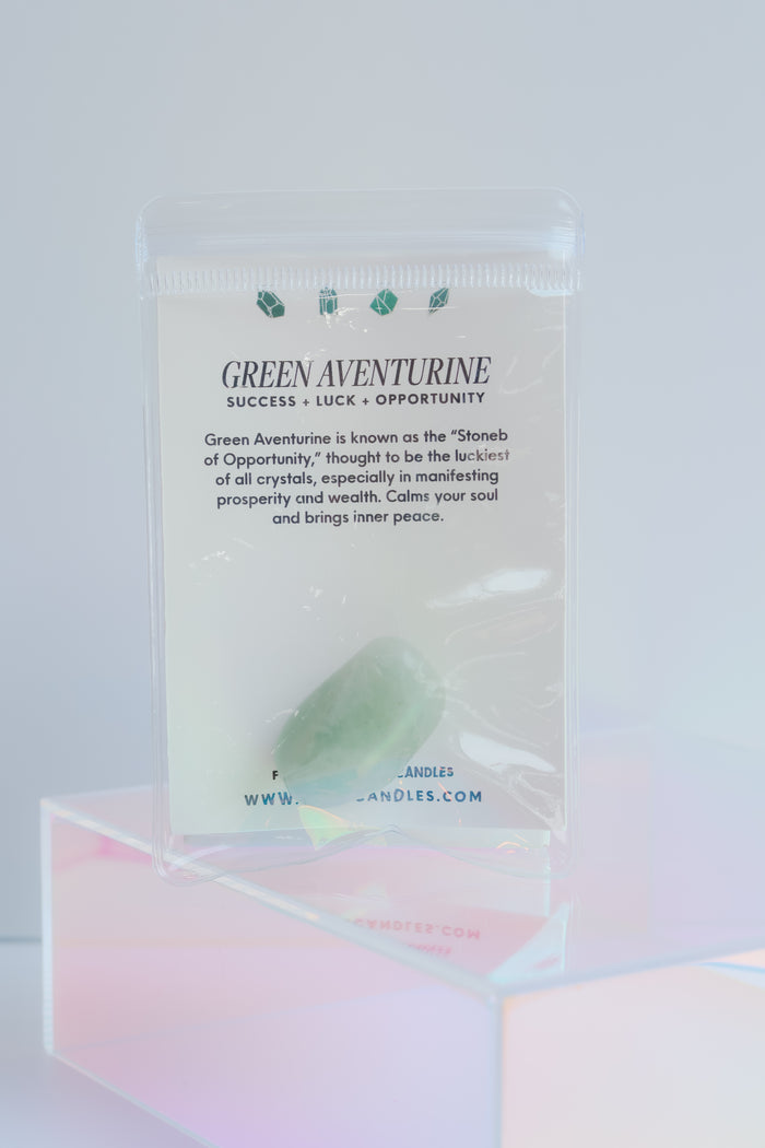 Polished Crystal - Green Aventurine