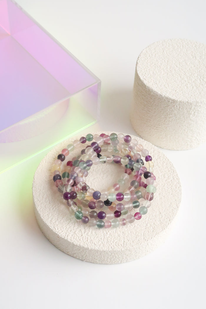 Beaded Bracelet - Fluorite