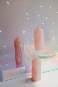 Crystal Tower - Rose Quartz