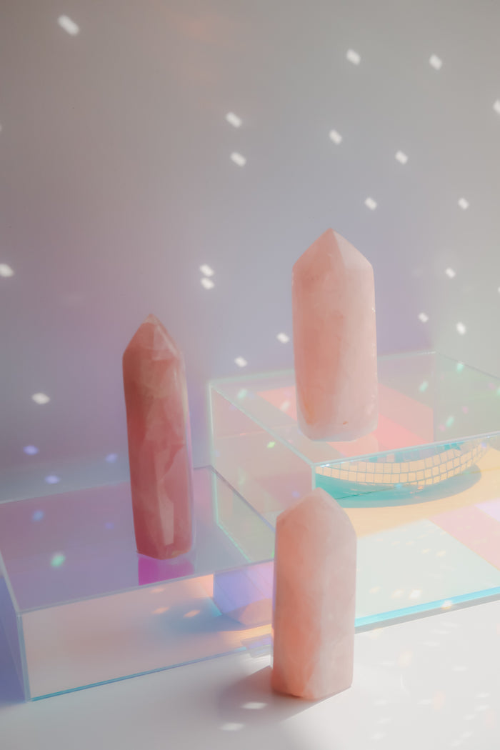Crystal Tower - Rose Quartz