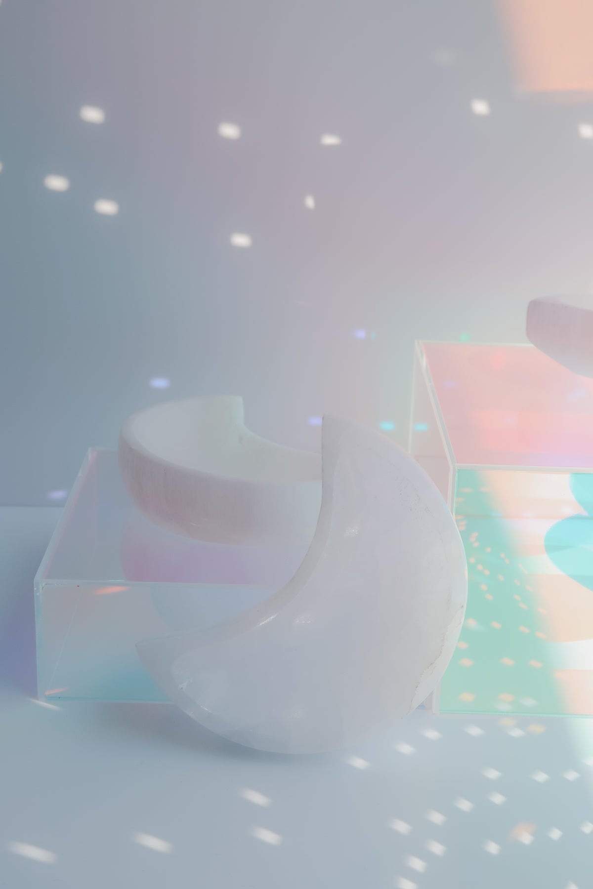 Moon Bowl - Selenite