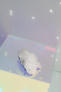 Diamond Apophyllite + Chalcedony Crystal