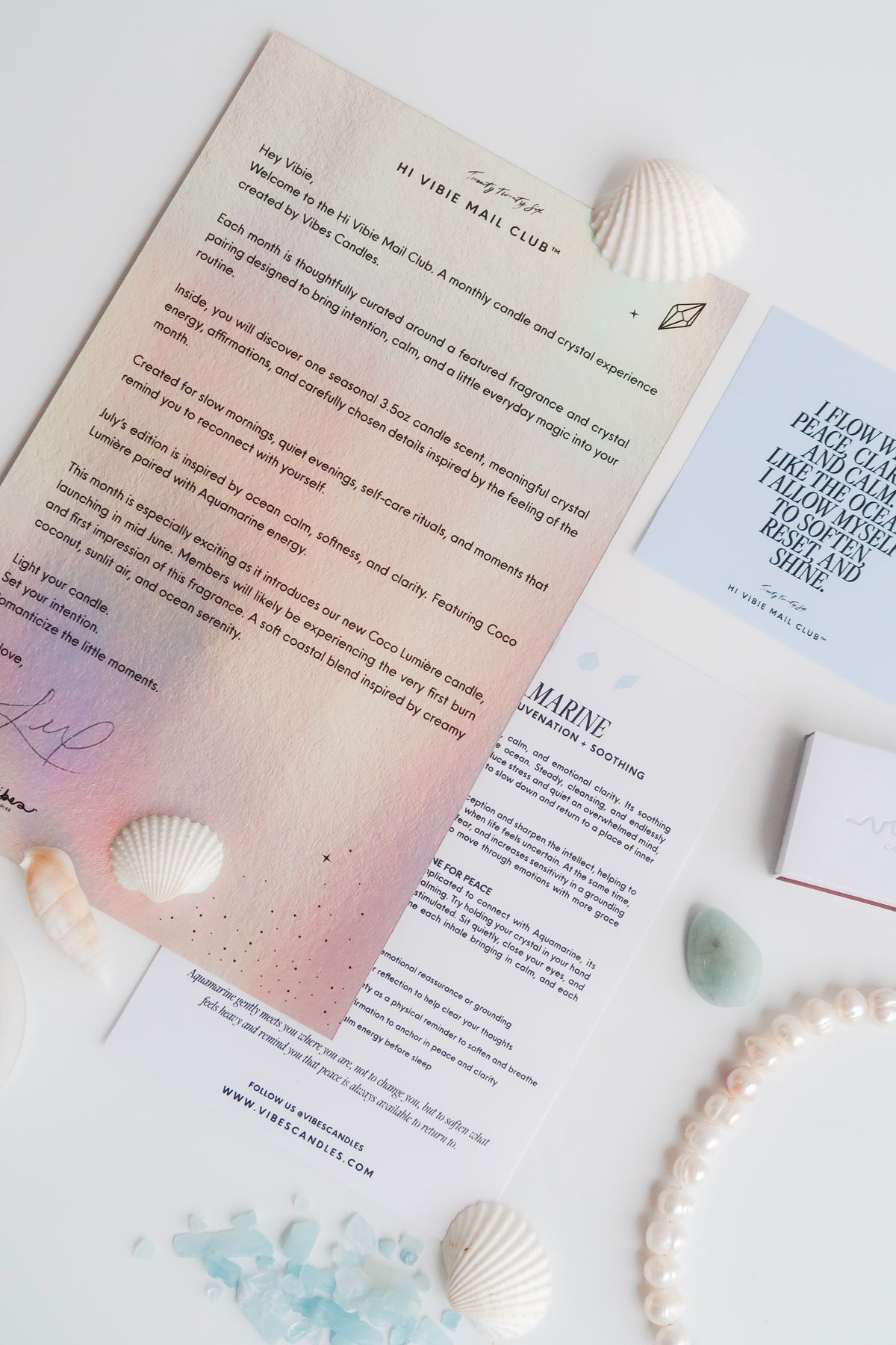 Hi Vibie Mail Club - July