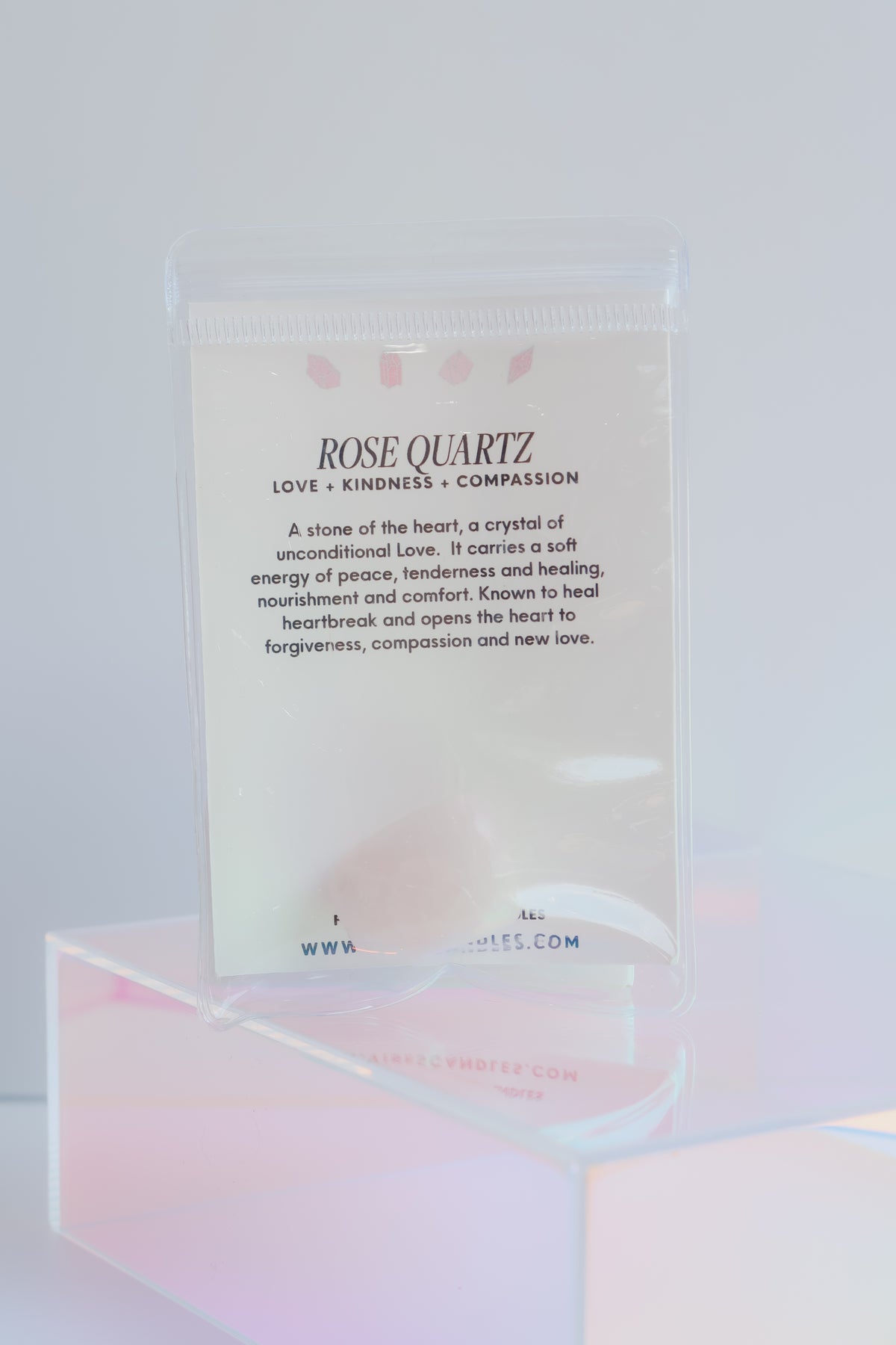 Polished Crystal - Rose Quartz
