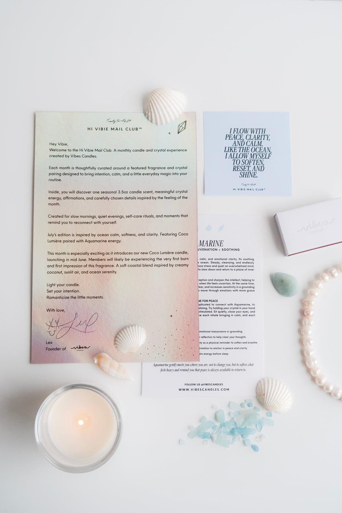 Hi Vibie Mail Club - July