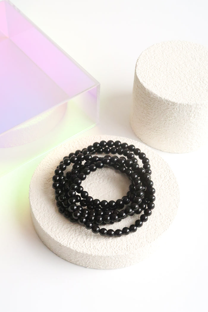 Beaded Bracelet - Black Onyx