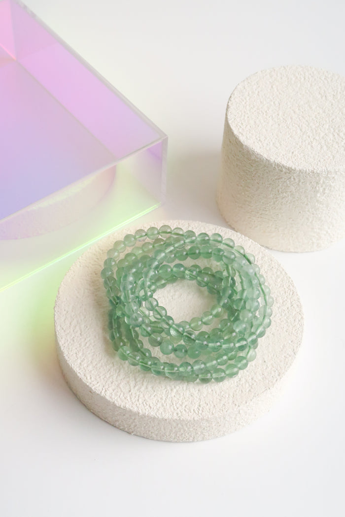 Beaded Bracelet - Green Aventurine