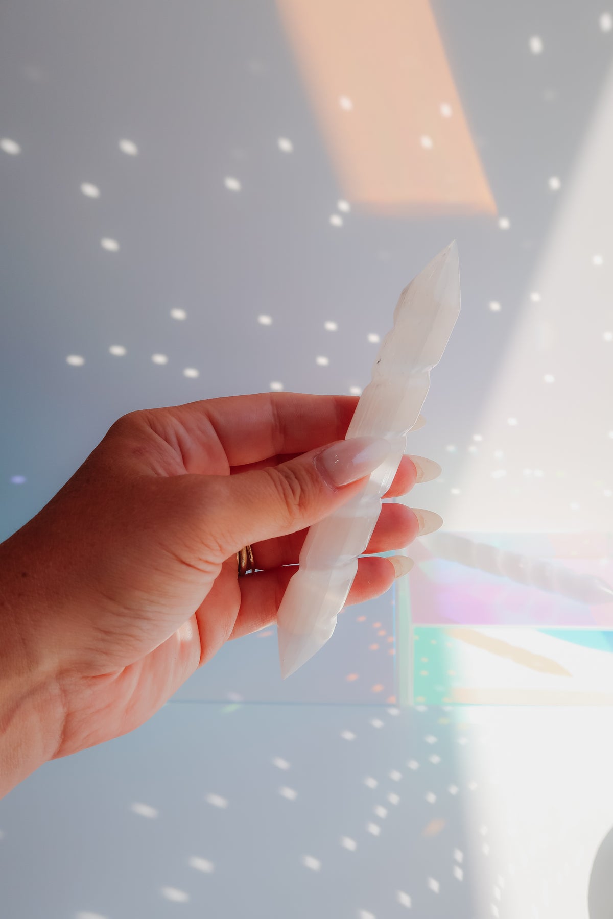 Crystal Wand - Selenite