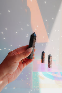Crystal Tower - Larvikite
