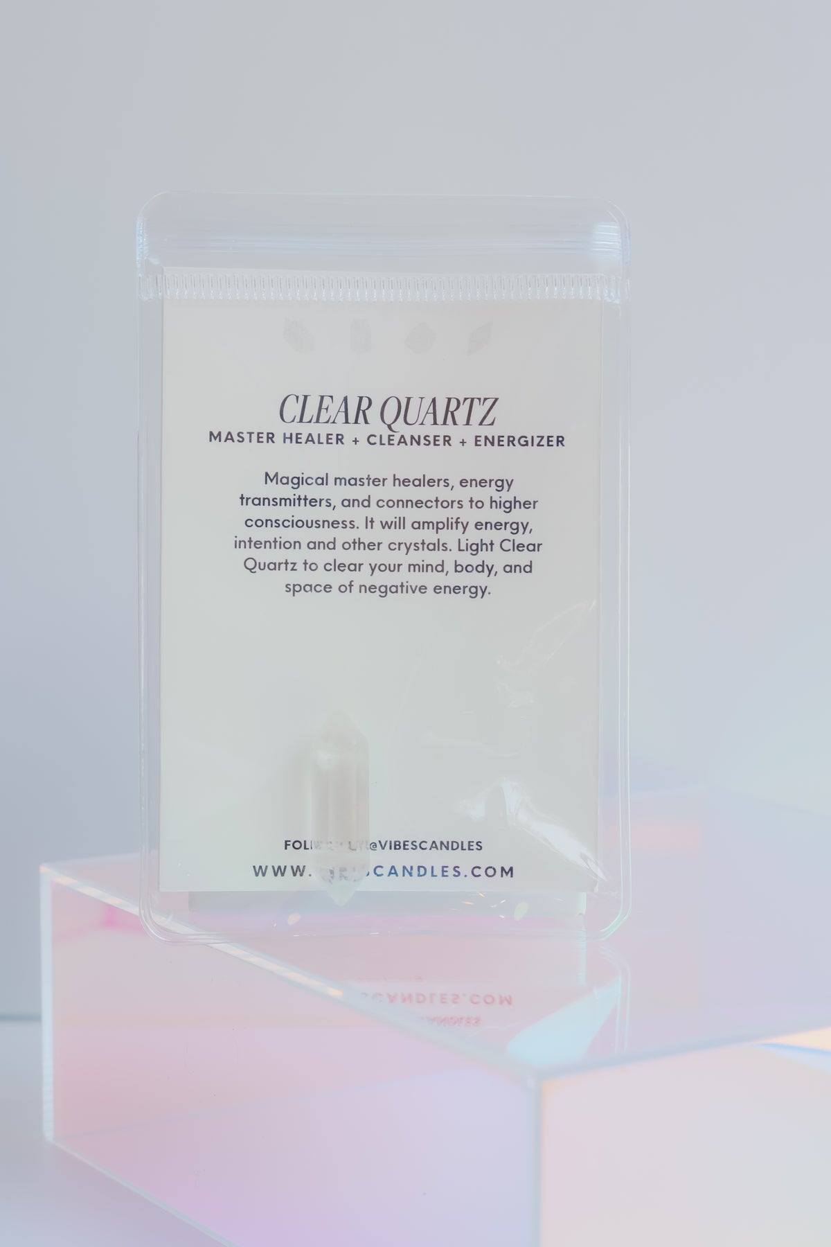 Polished Double Point Crystal - Clear Quartz
