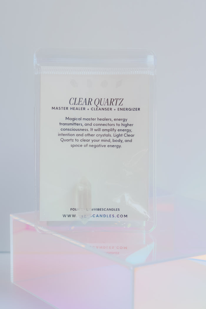Polished Double Point Crystal - Clear Quartz