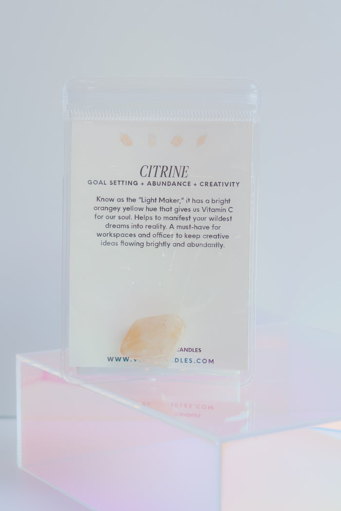 Polished Crystal - Citrine