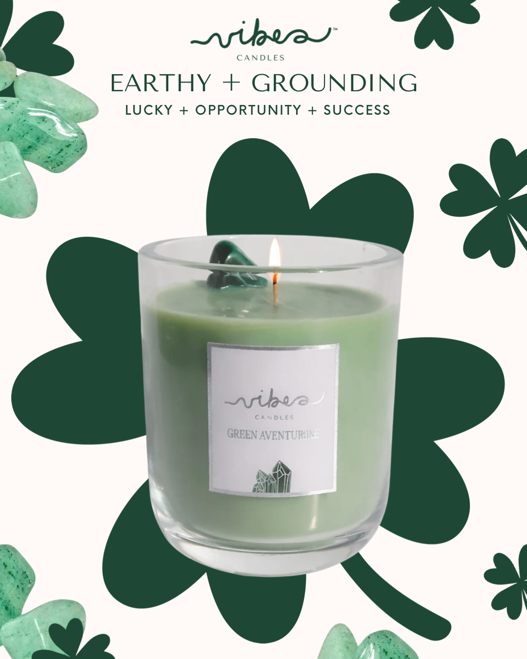 St. Patrick’s Day Crystal Candle Making Class - Sunday 3/15/26 @ 12pm