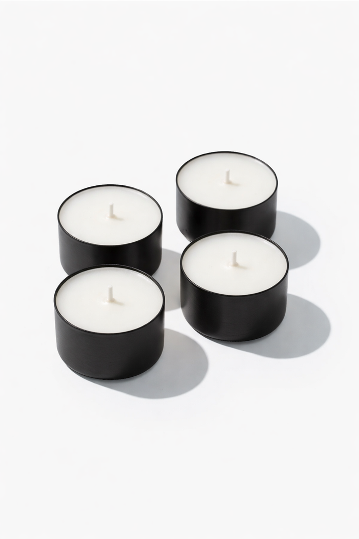 Black Tealight Candles