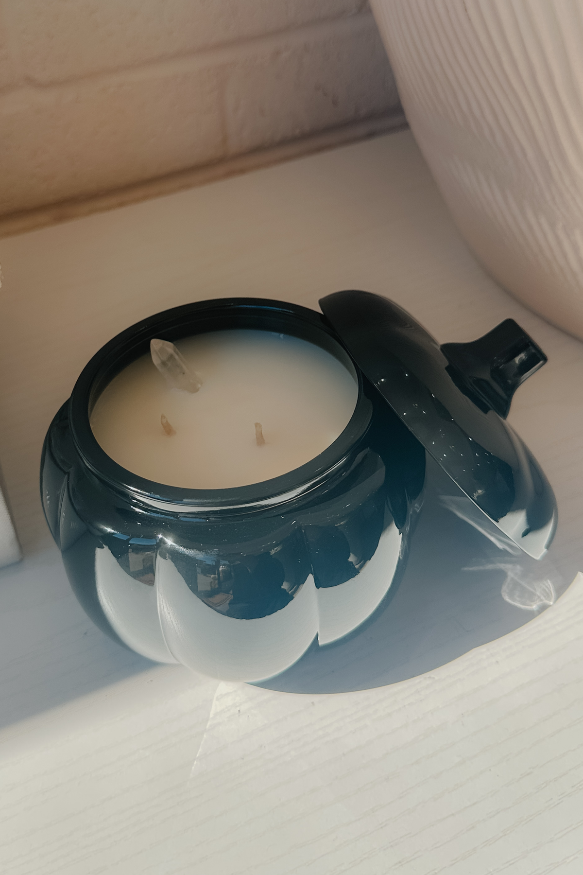 14oz Black Pumpkin Candle