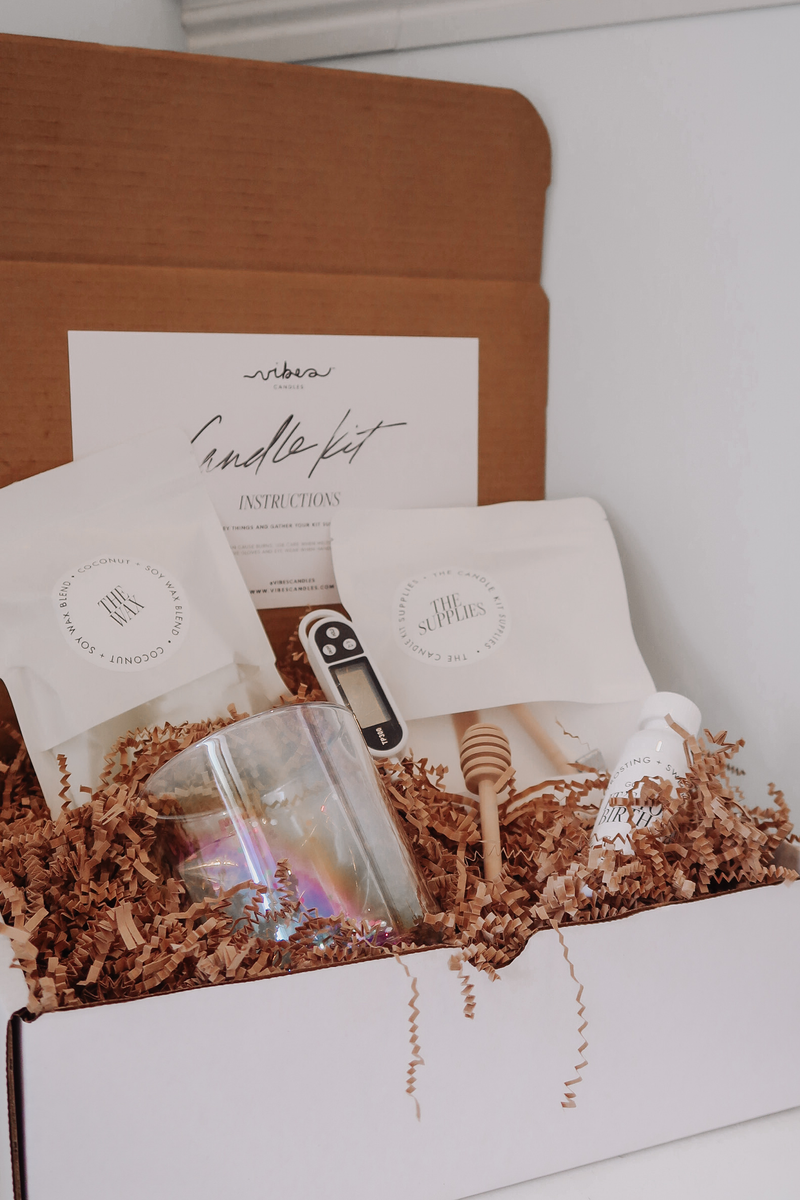 Candle Making Kit - Crystal Candle