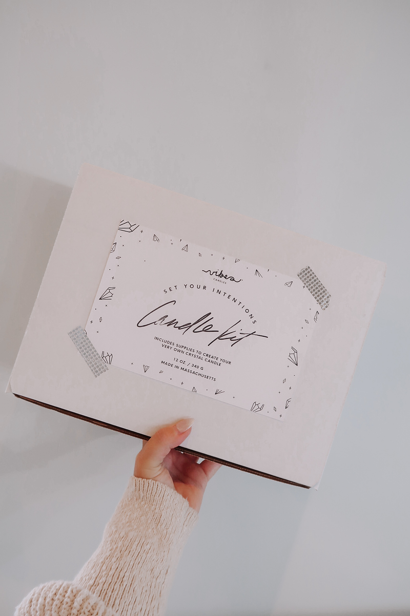 Candle Making Kit - Crystal Candle