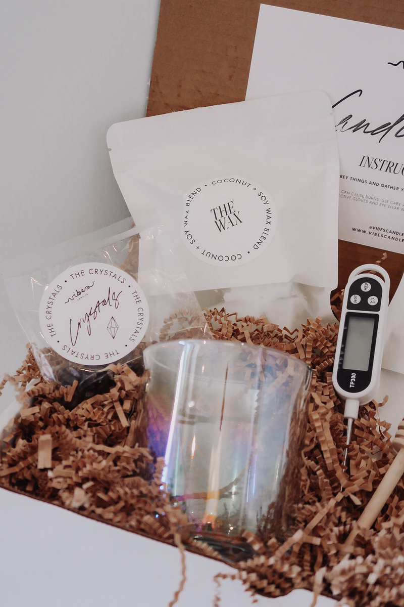 Candle Making Kit - Crystal Candle