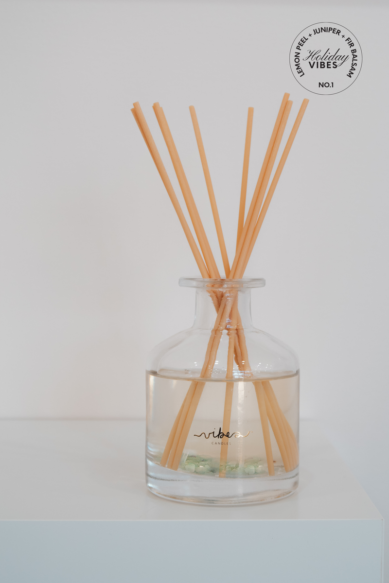 Reed Diffuser - "Holiday" Green Aventurine