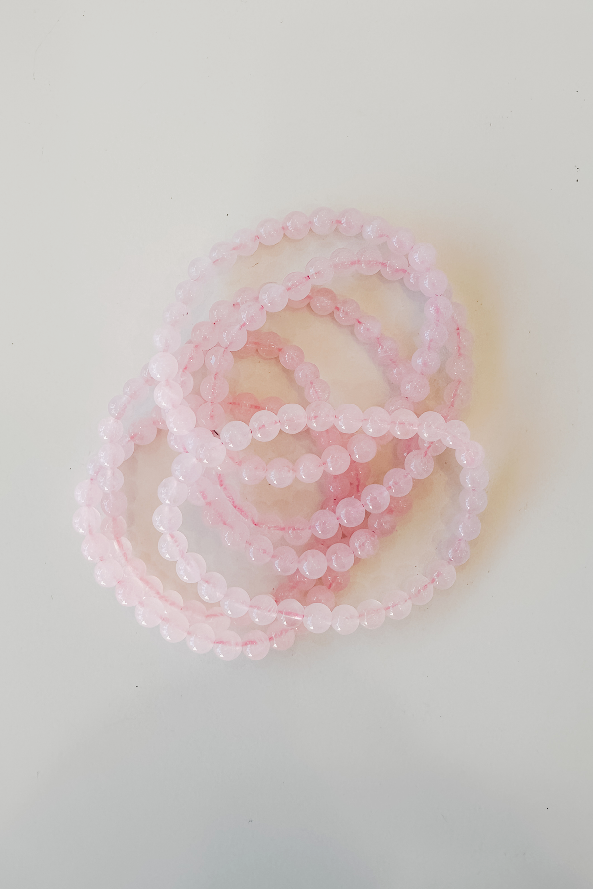 Beaded Bracelet - Rose Quartz