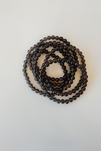 Beaded Bracelet - Smoky Quartz