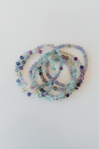 Beaded Bracelet - Fluorite