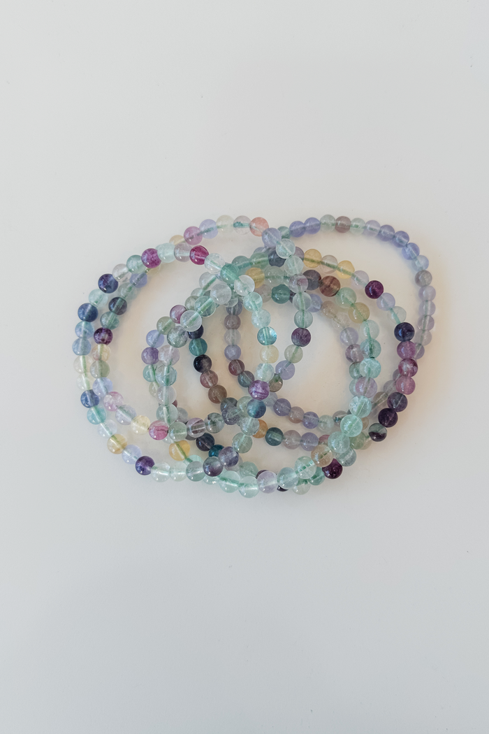 Beaded Bracelet - Fluorite
