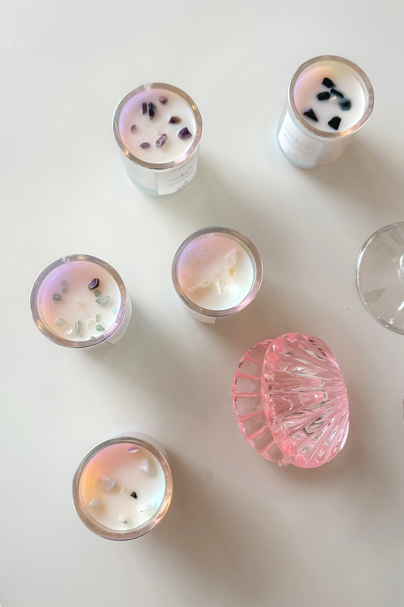 3oz Mini Crystal Candles