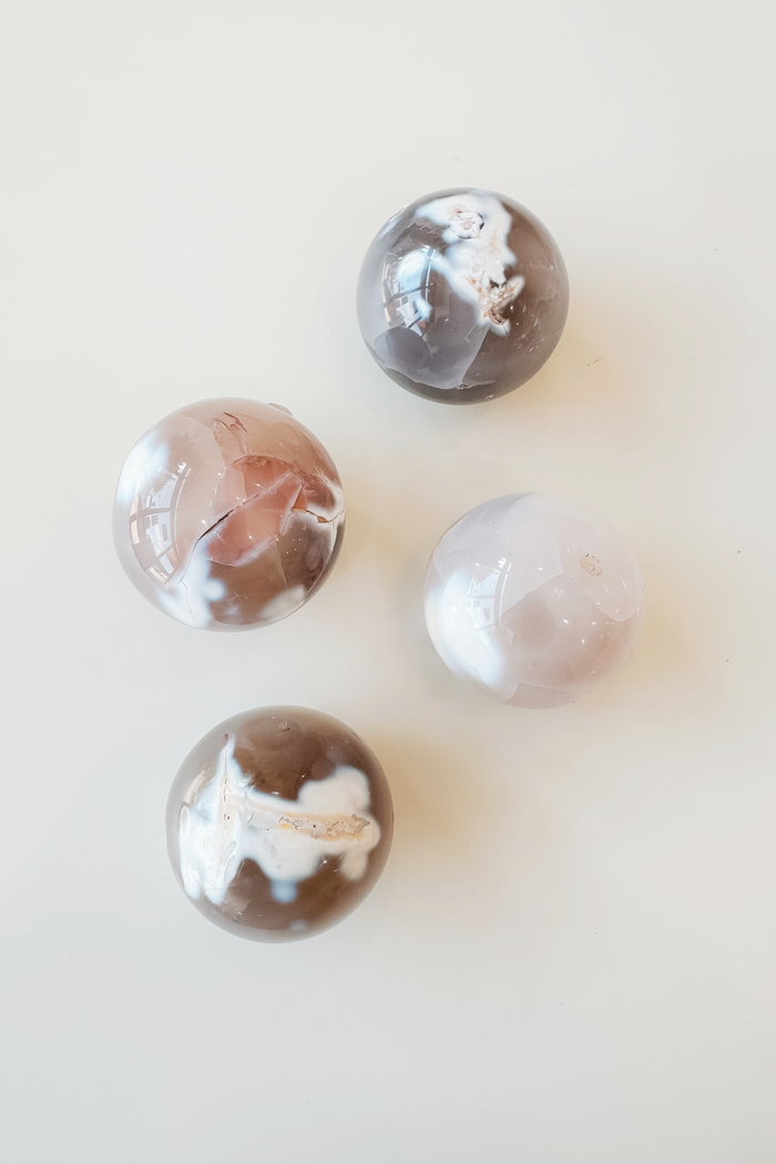 Crystal Sphere - Agate