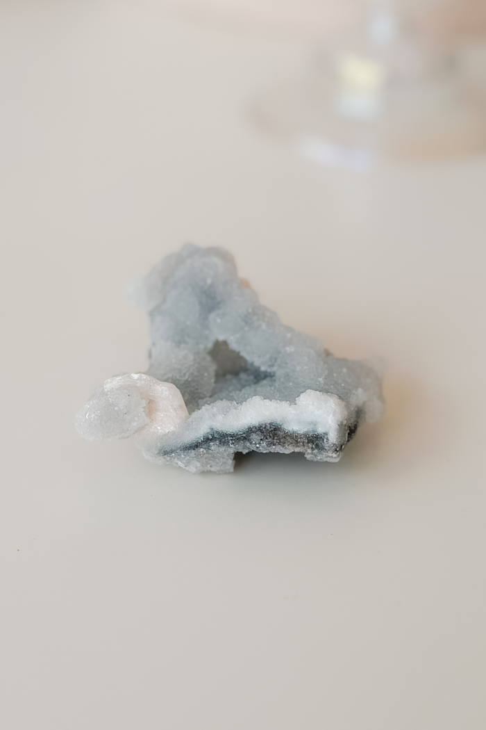 Blue Apophyllite Crystal