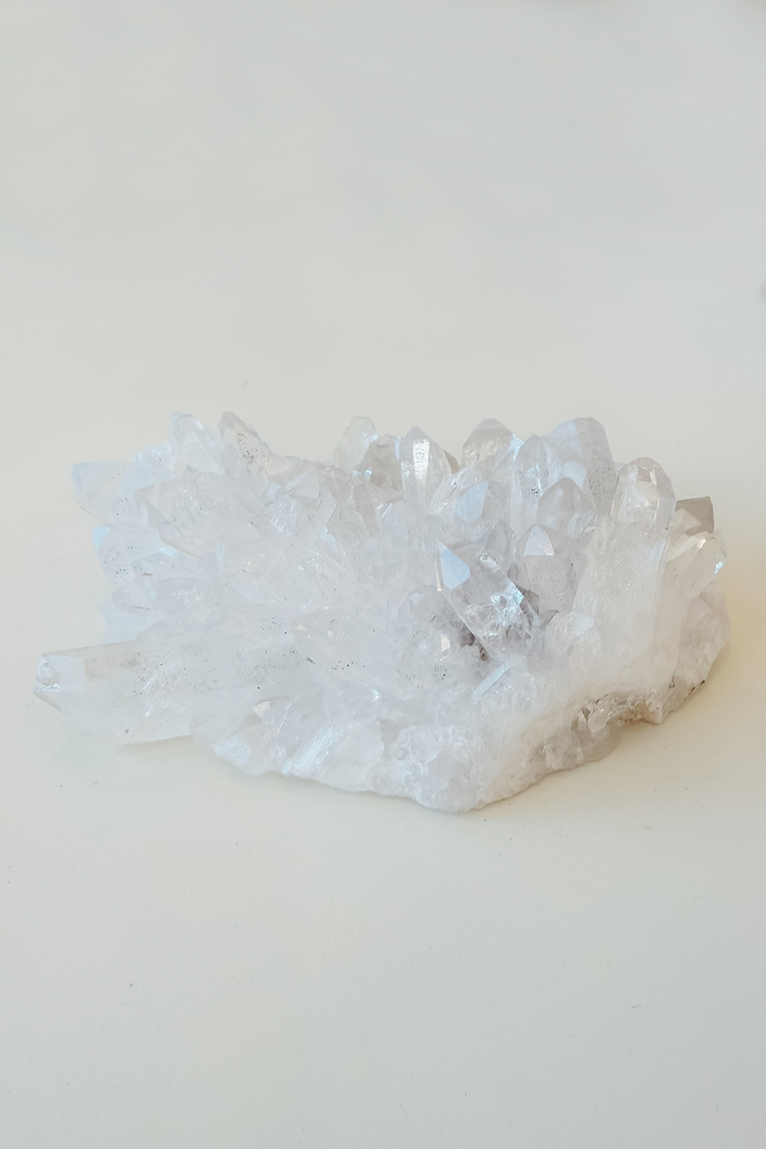 Clear Quartz Crystal Cluster