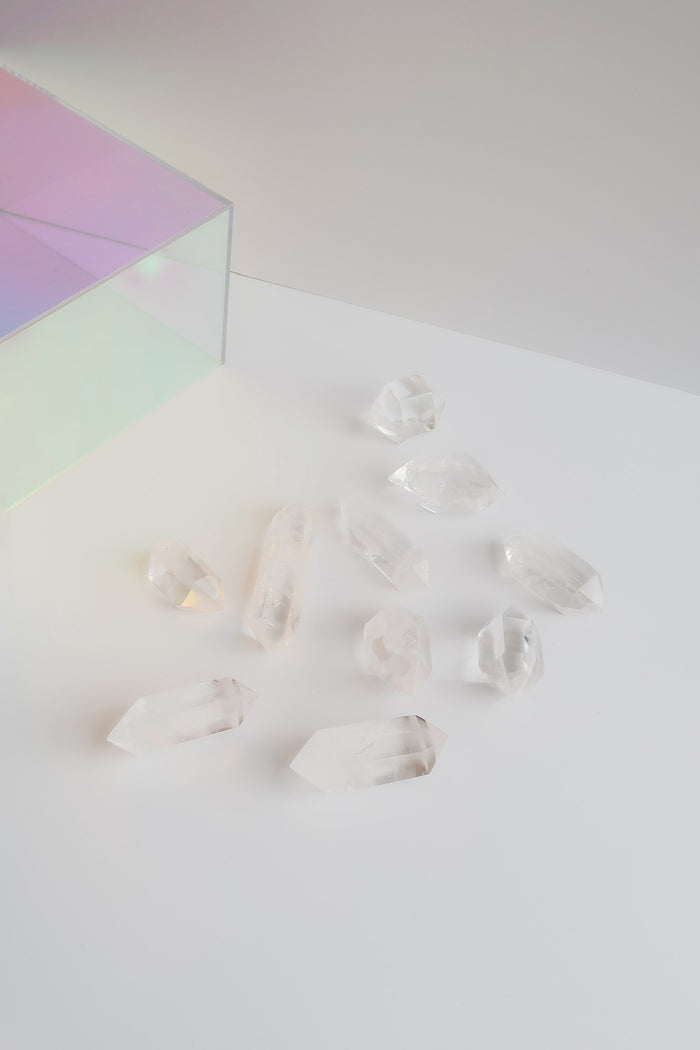 Clear Quartz Crystal Double Points