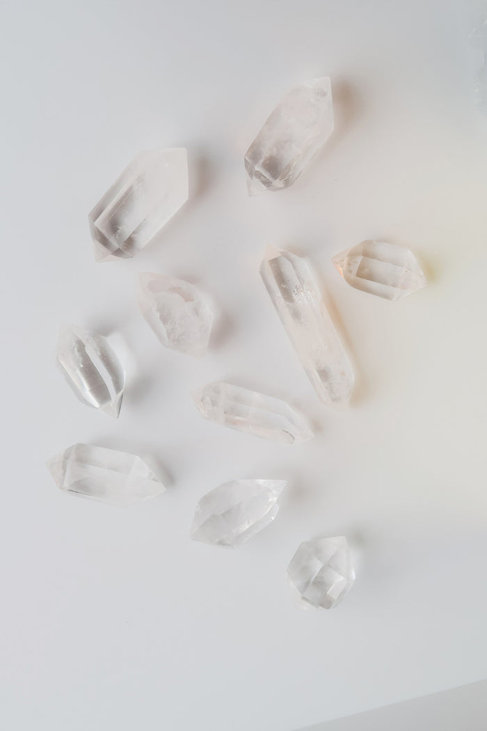 Clear Quartz Crystal Double Points