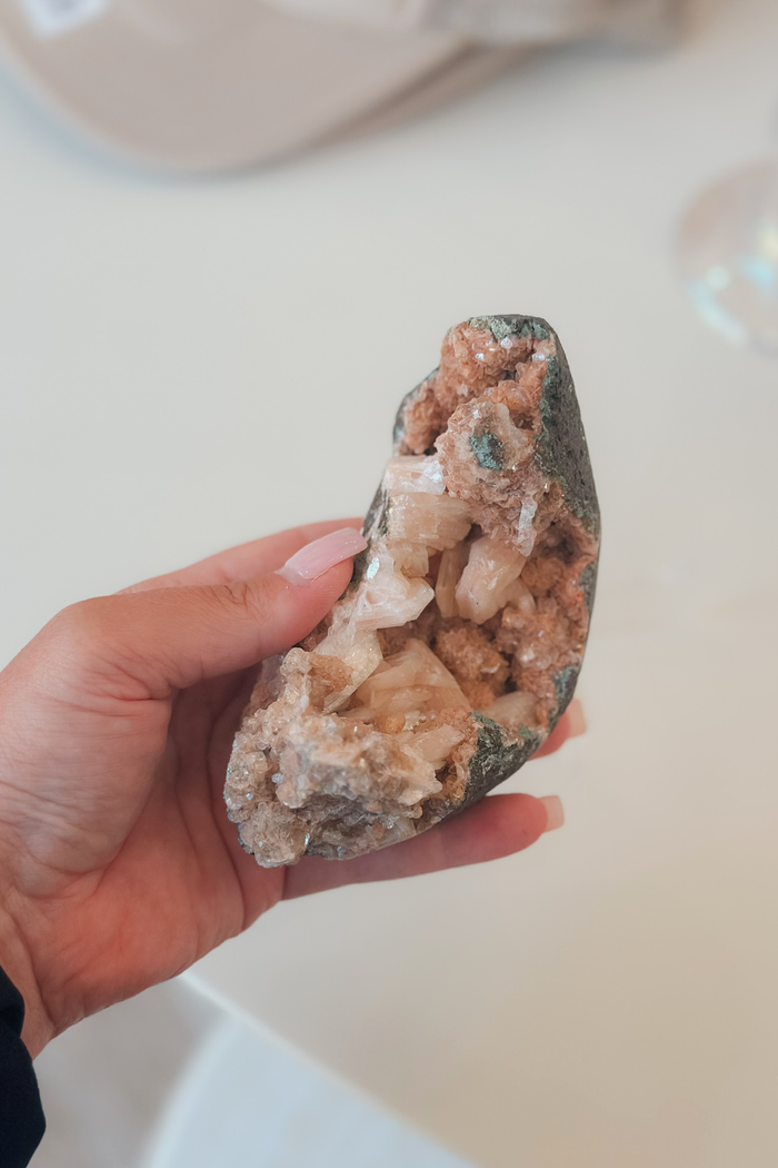 Stilbite Crystal Specimen