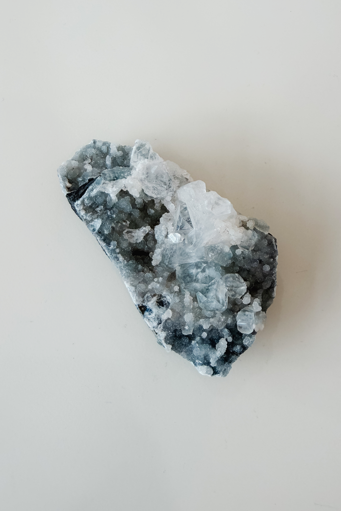 Chalcedony + Apophyllite + Zeolite Crystal