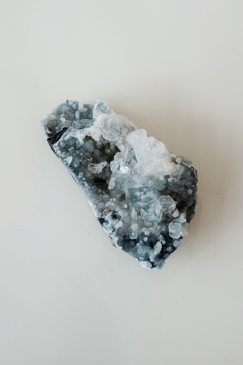 Chalcedony + Apophyllite + Zeolite Crystal