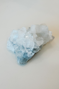 Diamond Apophyllite + Chalcedony Crystal