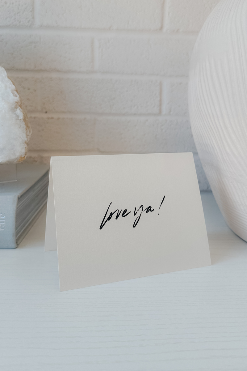 Love ya! Card