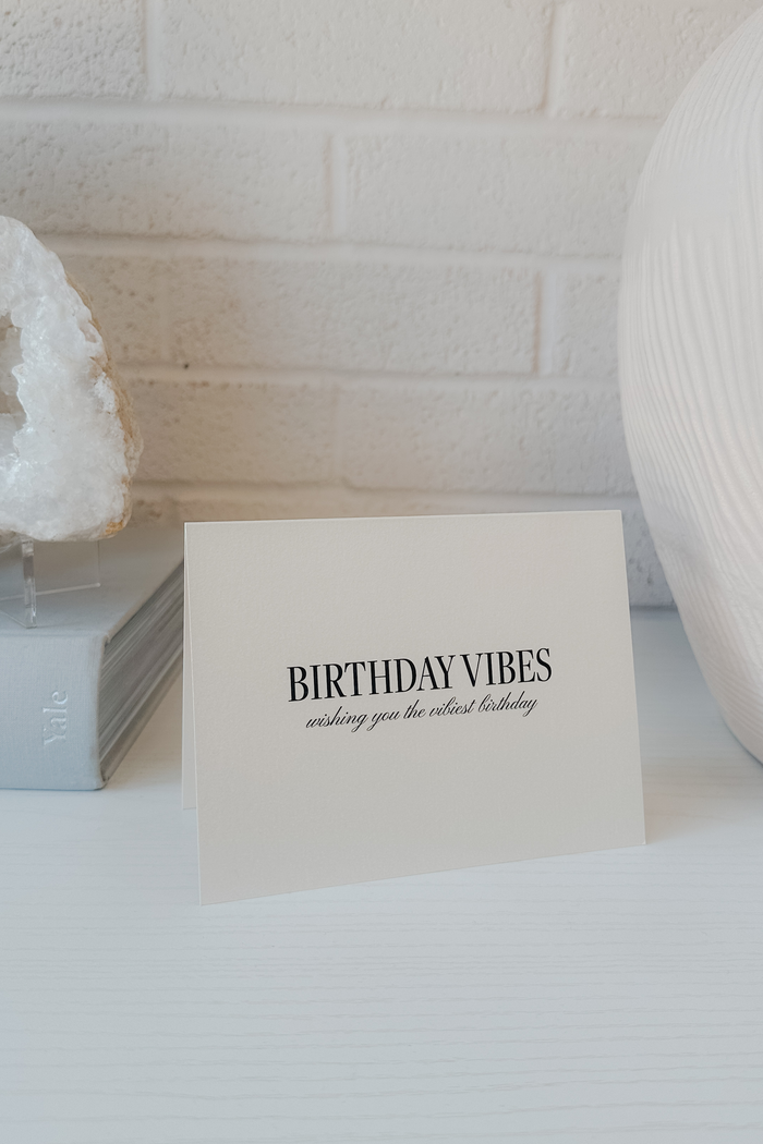 Birthday Vibes Card