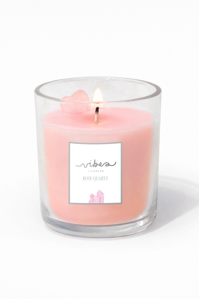 Love Potion Crystal Candle