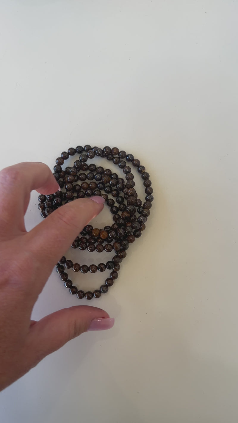 Beaded Bracelet - Tiger's Eye