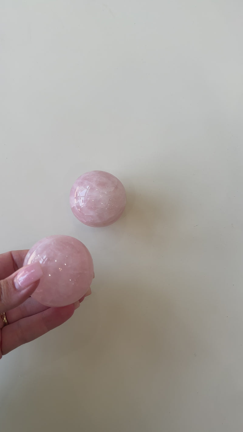 Crystal Sphere - Rose Quartz
