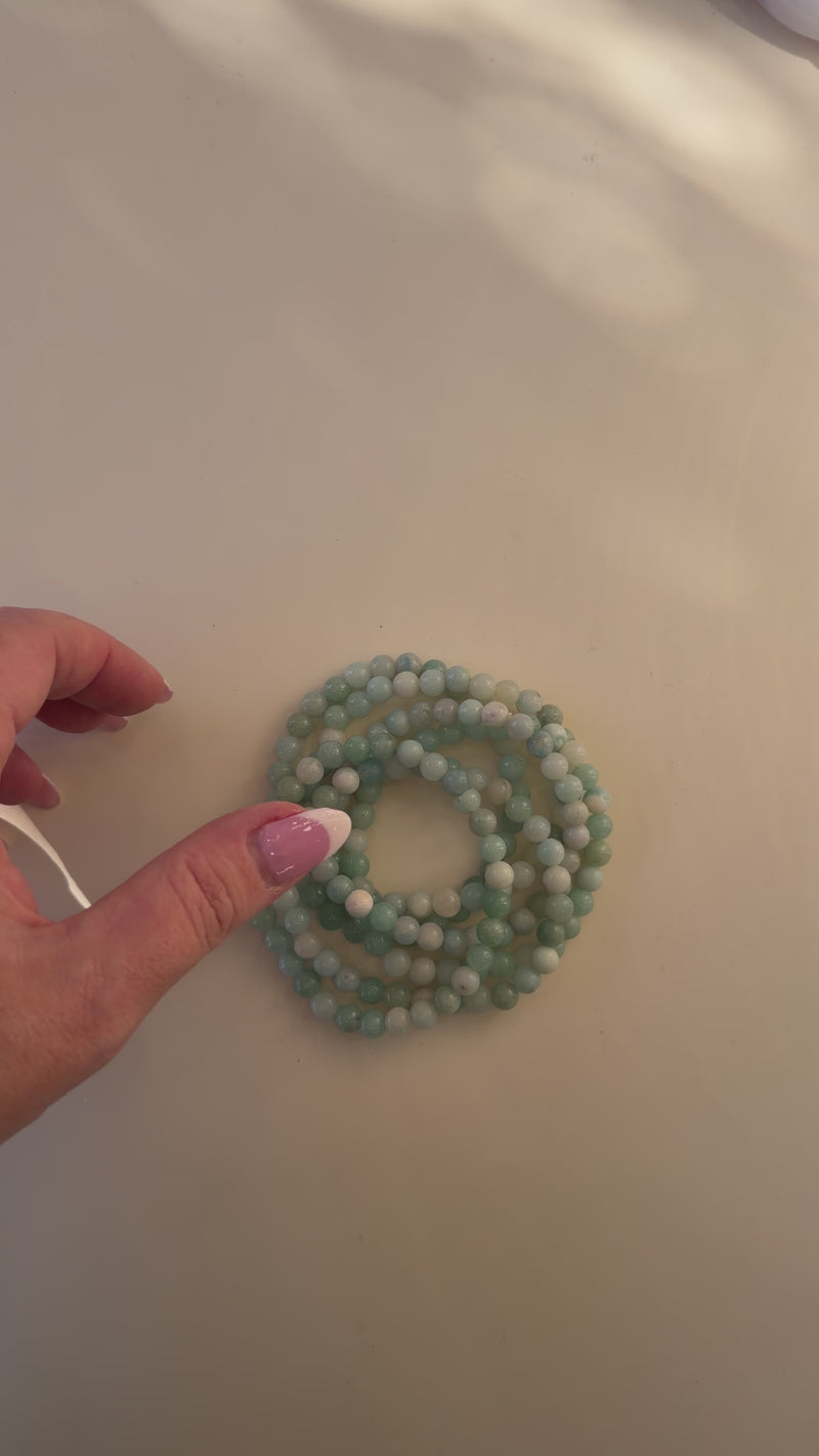 Beaded Bracelet - Amazonite