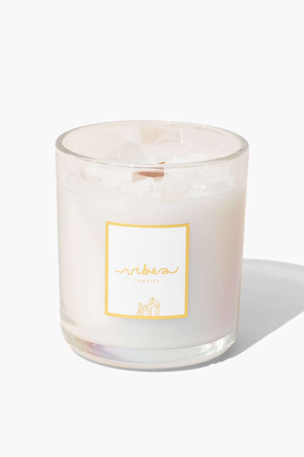 11 oz. Crystal Candle - Clear Quartz