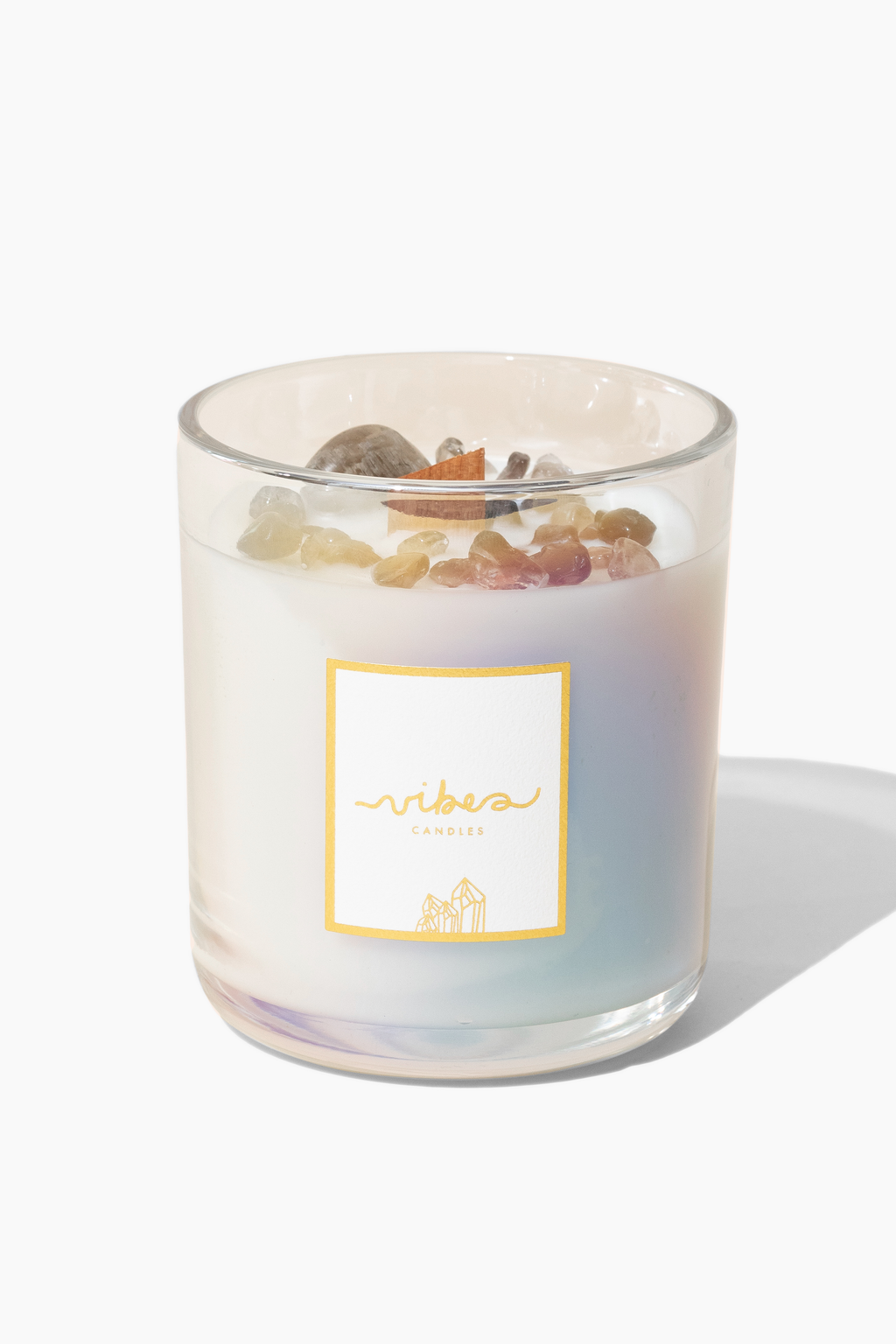 11 oz. Crystal Candle - Smokey Quartz